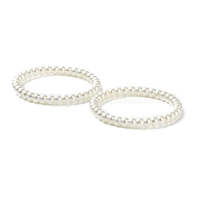 Кольца из искусственного жемчуга из акрила BJEW-D056-01-1