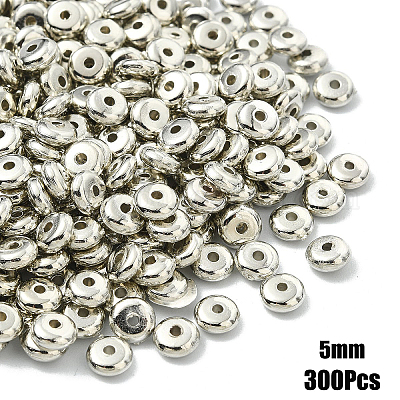 300шт ccb пластиковые бусины-прокладки CCB-YW0001-49B-P-1