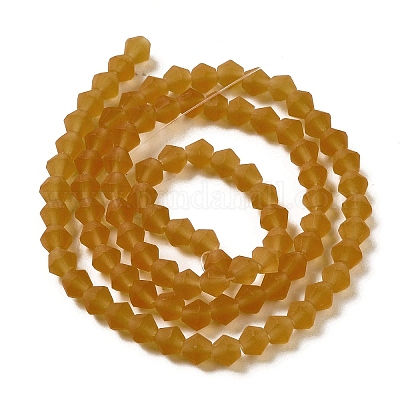 Имитировать нити бус из матового стекла из австрийского хрусталя EGLA-A039-T2mm-MD28-1