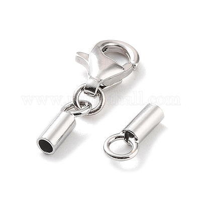 Антикоррозийные застежки-клешни из стерлингового серебра 925 шт. STER-P055-03B-P-1