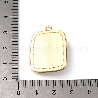 Подвески из эмалевого сплава легкого золота ENAM-B028-37KCG-01A-1