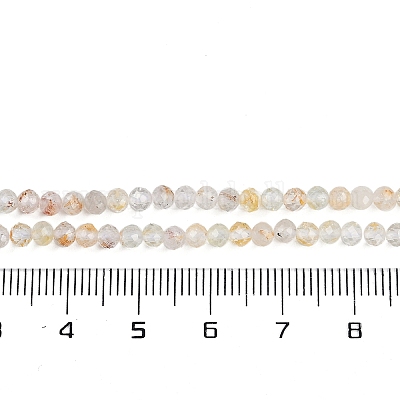 Бусы из натурального топаза&nbsp;G-RM250104-C2-1