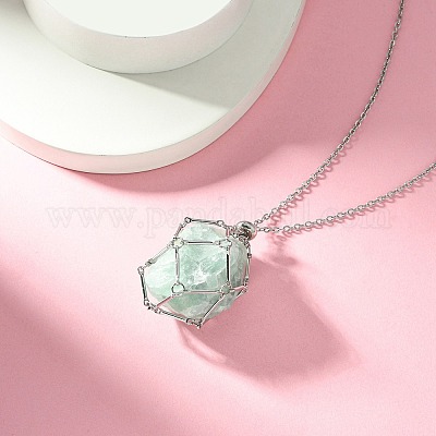 Мешочек для макраме из нержавеющей стали 304 X-NJEW-JN04468-07-1