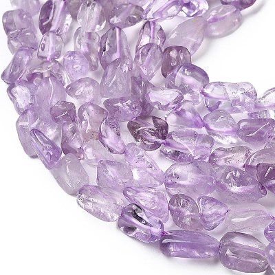 Natürlichen Amethyst Perlen Stränge&nbsp;G-B161-A02-1