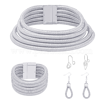 Пластиковые серьги-капли SJEW-FI0001-32C-1