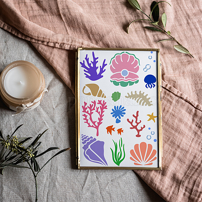 1 шт. трафареты для рисования домашних животных DIY-MA0004-35B-1