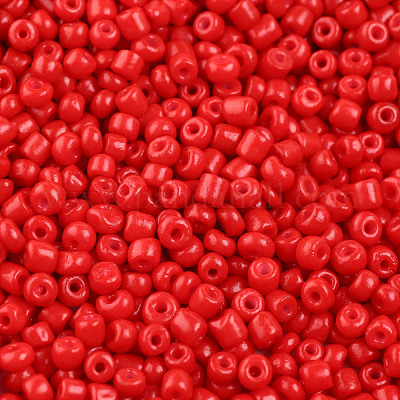 Выпечка краска стеклянные бусины SEED-S003-K20-1