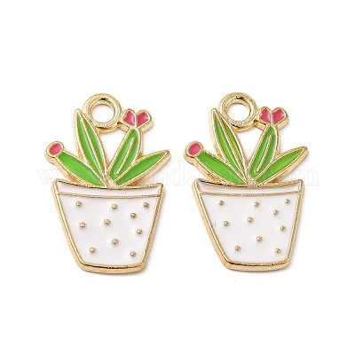 Подвески из эмали и сплава ENAM-G211-01G-07-1