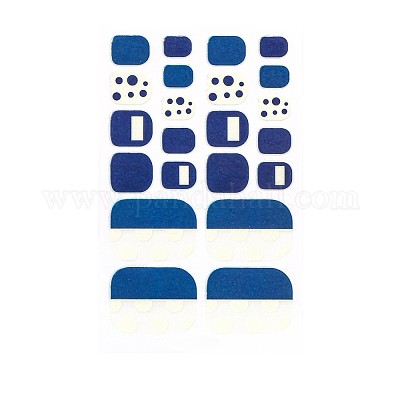 Блестящая пудра для ногтей на ногтях с полным покрытием наклейки MRMJ-R112-ZXJ-086-1