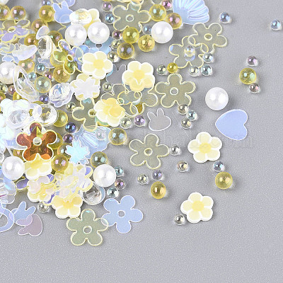 Кабошоны из полимерной глины ручной работы CLAY-N013-29G-1