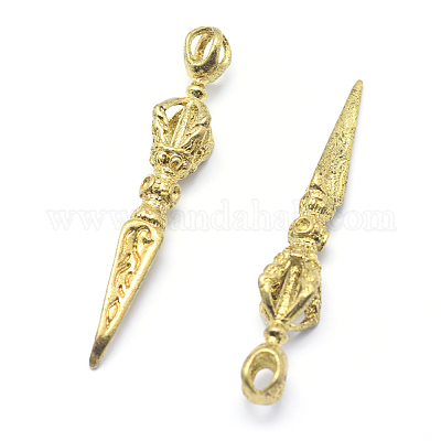 Латунные подвески KK-G319-55C-RS-1