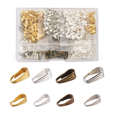 800 шт. 8 стиля железных застежек-кнопок IFIN-YS0001-03-1