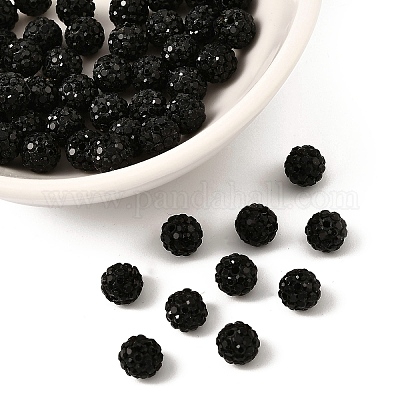 Бусины со стразами&nbsp;RB-H284-6MM-Half-280-1