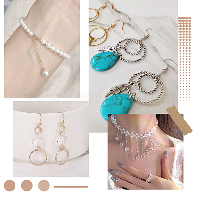 600 шт. 6 стиля разъемных колец из нержавеющей стали 304 STAS-BBC0002-87-1