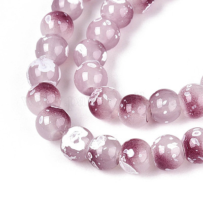 Выпечка краска бисер пряди DGLA-N015-6mm-05-1