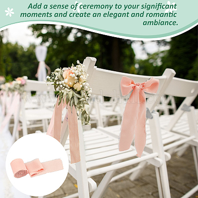 5 метр хлопчатобумажных бахромчатых лент OCOR-WH0045-09B-1