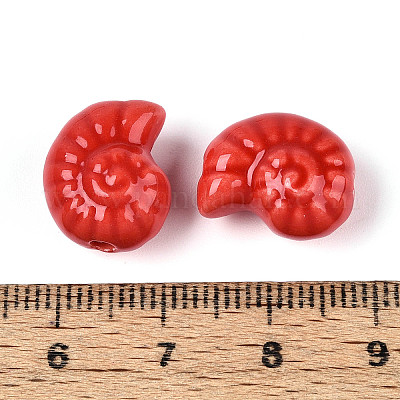 Фарфоровые бусины ручной работы PORC-I028-02H-01-1