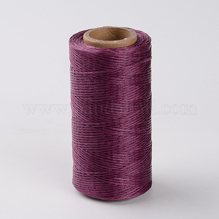 Cordes plates en polyester ciré YC-K001-08-1