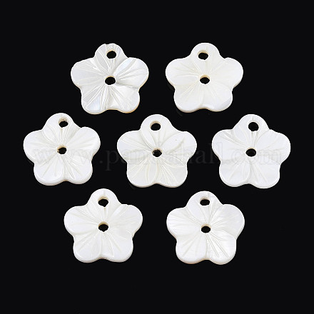 Пуговицы из натуральных пресноводных раковин SHEL-N038-11-1