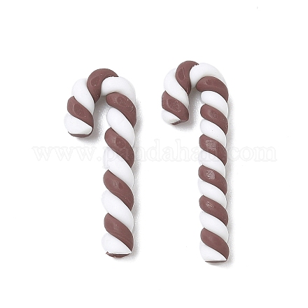 Рождественские бусины из полимерной глины ручной работы CLAY-P005-03A-04-1