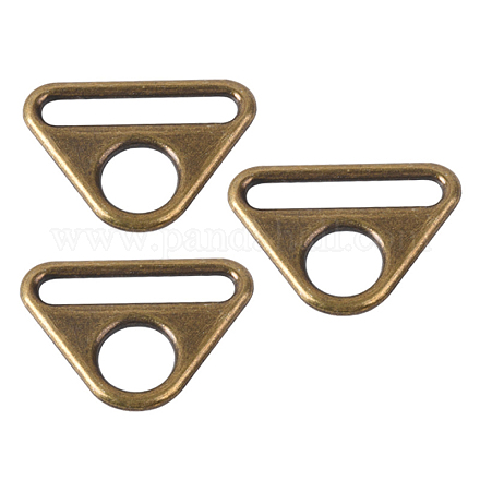 Alloy Adjuster Triangle with Bar Swivel Clips PURS-PW0005-063-AB-1