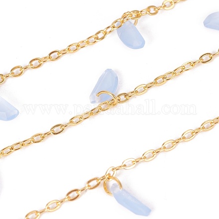 Chaînes de perles en verre manuels CHC-E018-A09-1