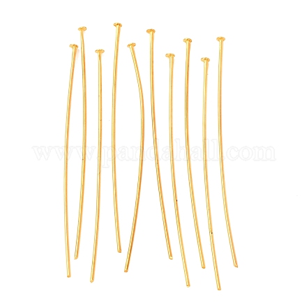 Латунные шпильки с плоской головкой&nbsp;LS-X-HP5.0cmCY-G-1