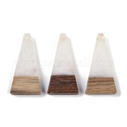 Подвески из смолы и дерева WOOD-F015-03H-1