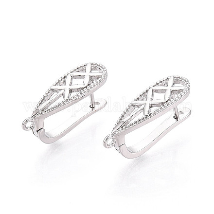 Латунная фурнитура для хооп серег KK-N267-30P-1