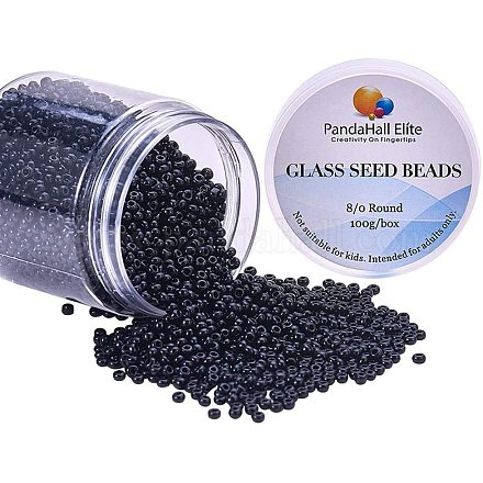 8/0 Grade A Glass Seed Beads SEED-PH0005-10-A-1