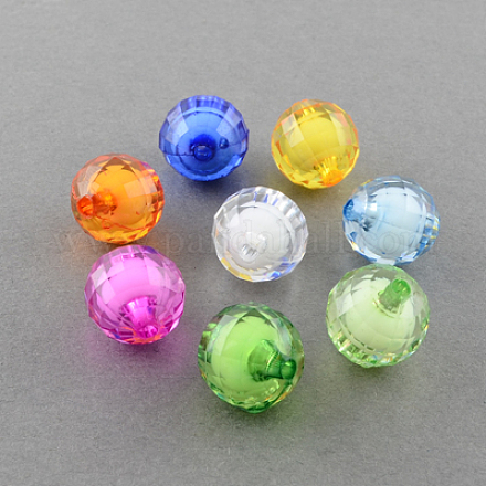 Perles en acrylique transparente TACR-S086-16mm-M-1