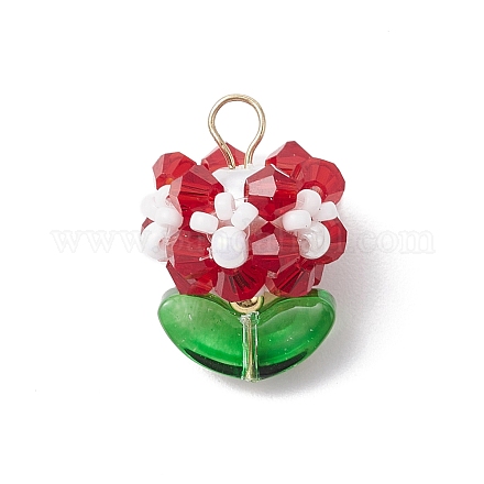 Стеклянные подвески PALLOY-MZ00672-05-1