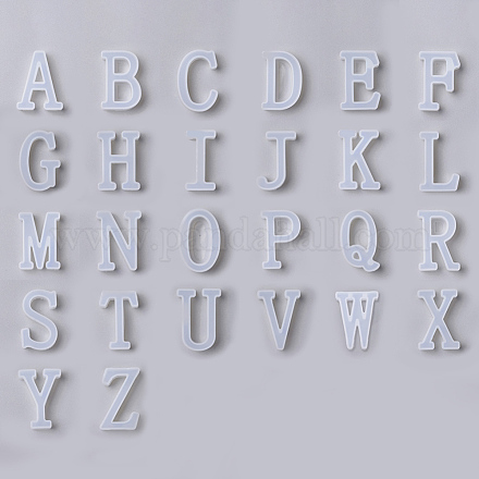 Moldes de silicona alfabeto DIY-L023-14-M-1