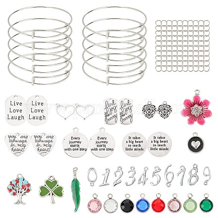 Kits de fabrication de bracelets à thème bricolage DIY-SC0011-34-1