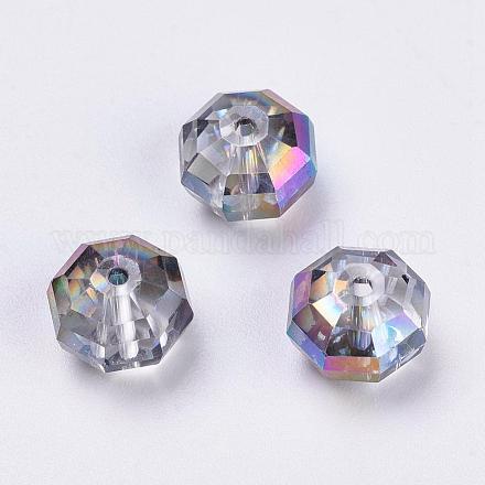 Abalorios de cristal austriaco de imitación SWAR-F083-8x10mm-31-1