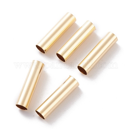 Brass Tube Beads KK-Y003-73A-G-1