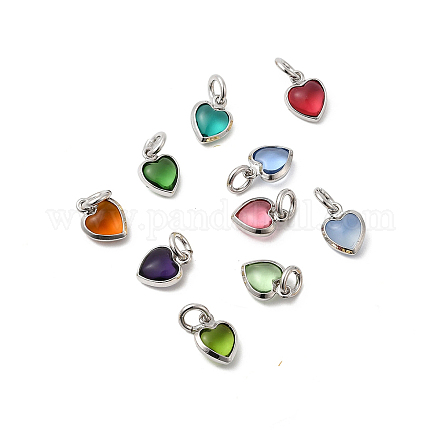 Латунные микро проложить кубического циркония подвески KK-Z137-21P-1