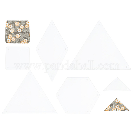 Акриловые шаблоны для квилтинга DIY-WH0430-786B-1