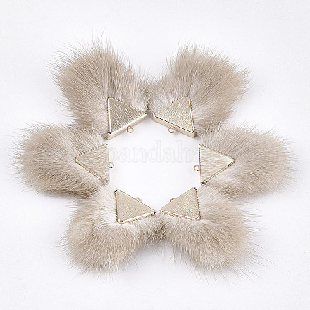 Faux Mink Fur Tassel Pendant Decorations X-FIND-S302-05D-1