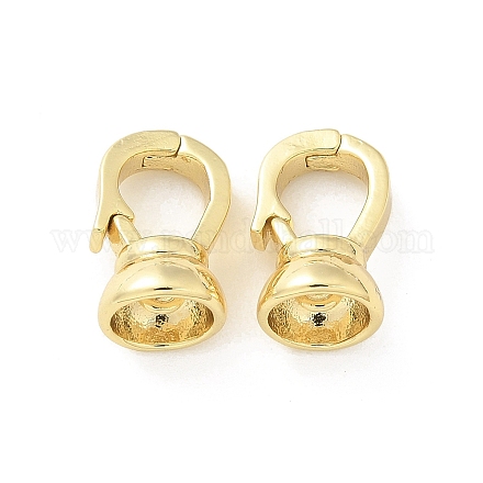 Латунь раз по сравнению с застежками KK-Z083-20G-1