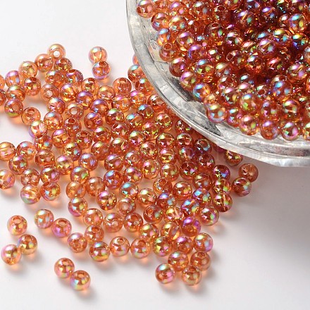 Perles acryliques transparentes écologiques PL734-10-1
