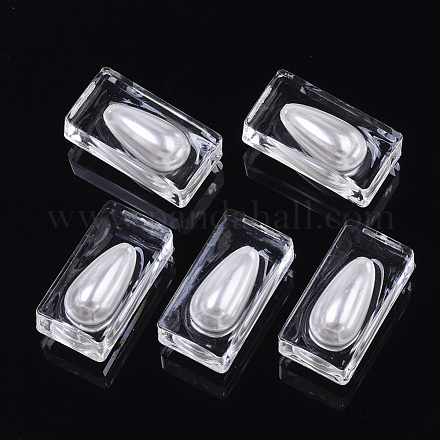 Transparent Acrylic Beads TACR-R146-021-1