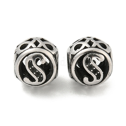 304 нержавеющая сталь бусины со стразами STAS-O002-01S-AS-1