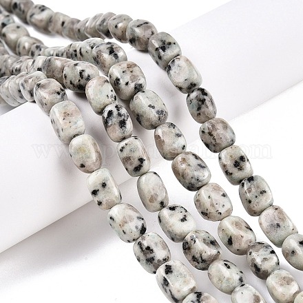 Натуральный кунжут яшма / киви нитки бусины яшмы G-T138-80-1