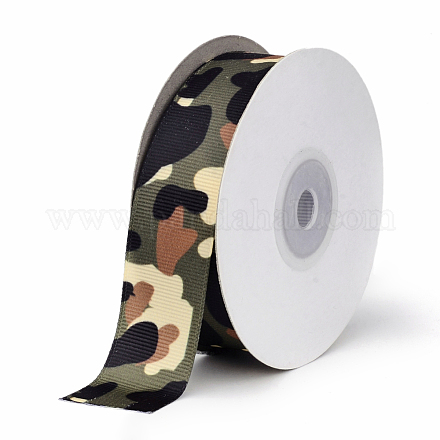 Einseitig bedruckt Polyester Grosgrainbänder SRIB-Q019-R002-1