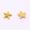 Alloy Cabochons, Epoxy Resin Supplies Filling Accessories, for Resin Jewelry Making, Star, Cadmium Free & Lead Free, Golden, 5.5x5.5x1.5mm