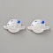 Transparent Resin Decoden Cabochons, Planet, 17.5x26.5x7.5mm