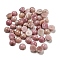 Natural Rhodonite Cabochons, Half Round, 4x2~2.5mm