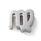 Constellation 304 Stainless Steel Charms, Virgo, 7.5x8.5x3mm, Hole: 2mm