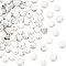 4 Strands Natural Howlite Beads Strands, Round, White, 4mm, Hole: 1mm, about 41pcs/strand, 7.6 inch